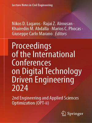 cover image of Proceedings of the International Conferences on Digital Technology Driven Engineering 2024